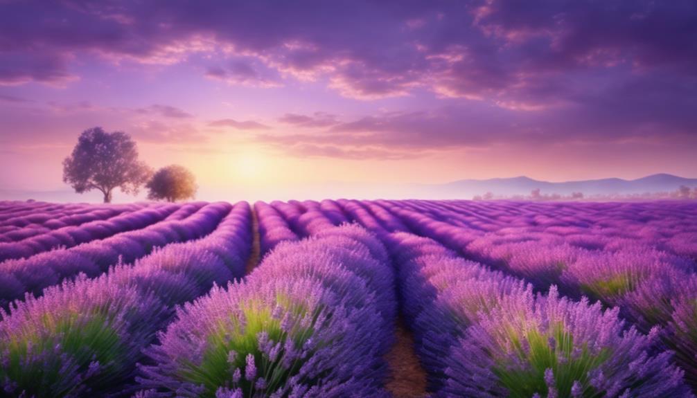 soothing lavender promotes relaxation